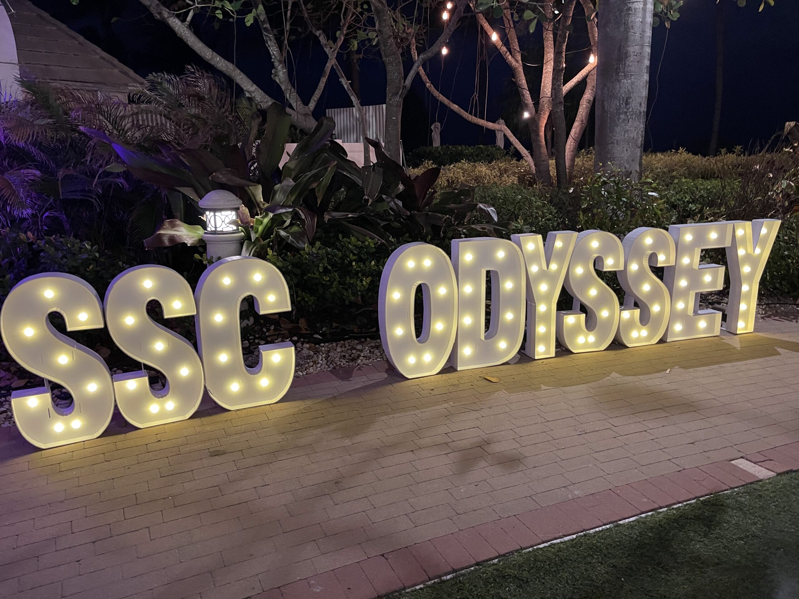 SSC Odyssey sign at Odyssey.conf 2024