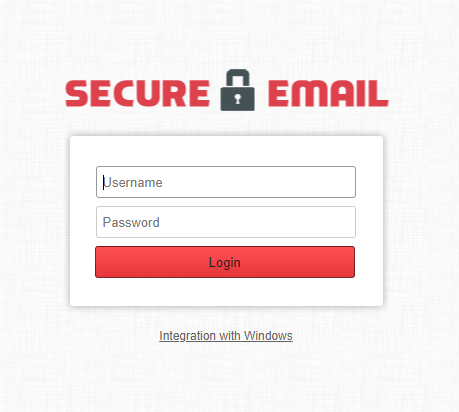 secure email login