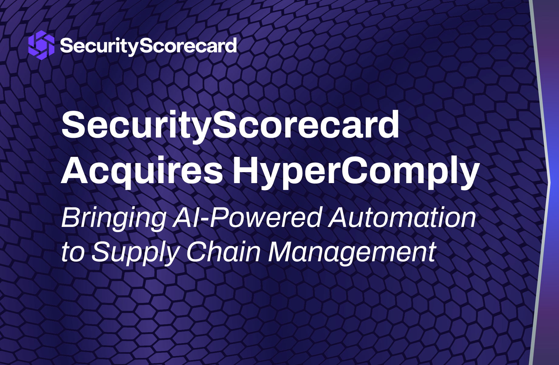 SecurityScorecard Acquires Hypercomply
