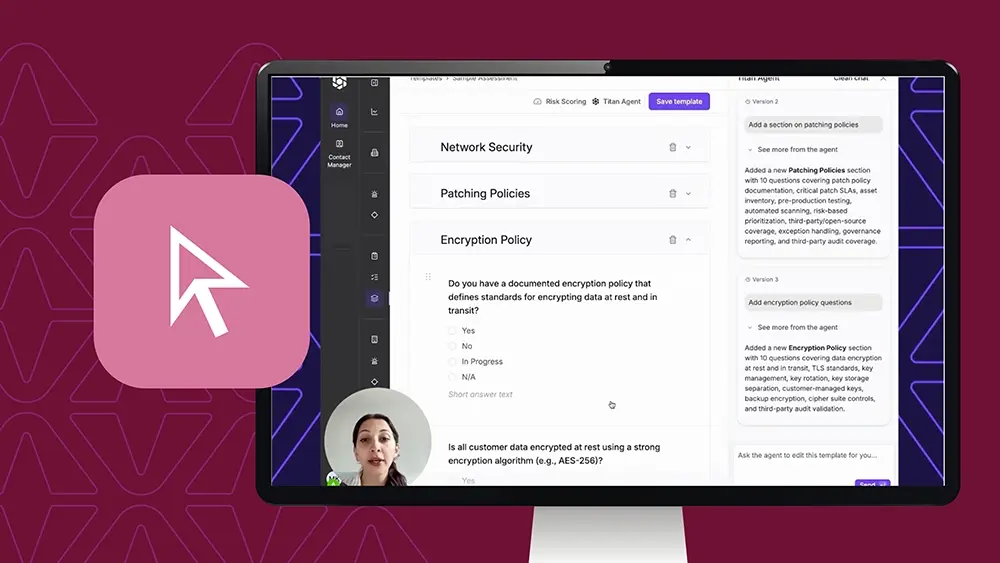 TITAN ASSESS: Building an Assessment Template with Titan Agent